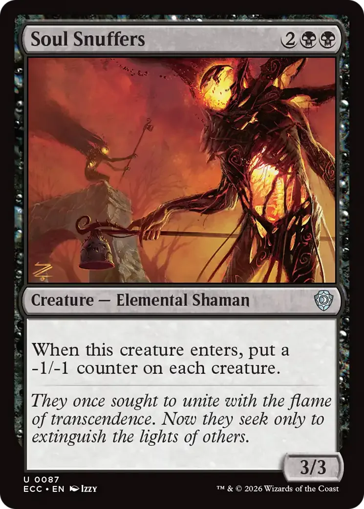 Soul Snuffers — Lorwyn Eclipsed Commander — Magic: The Gathering