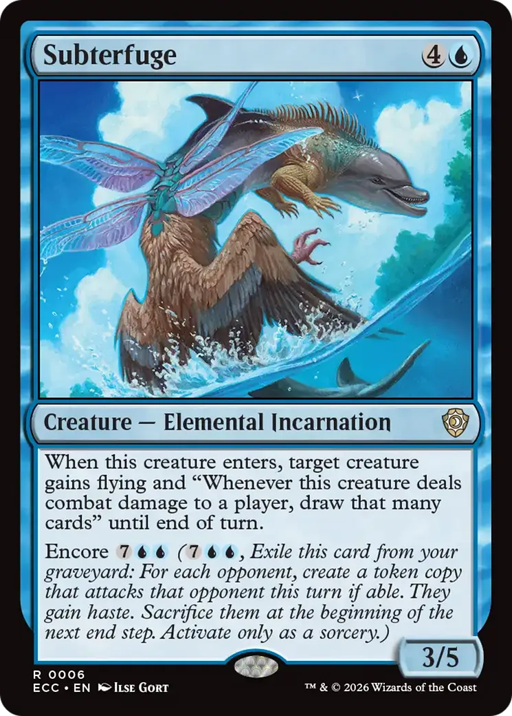 Subterfuge — Lorwyn Eclipsed Commander — Magic: The Gathering