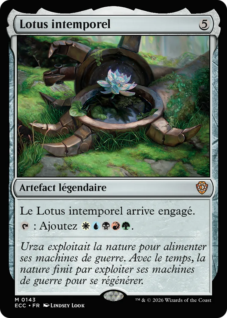 Lotus intemporel from Lorwyn Eclipsed Commander - Magic: The Gathering