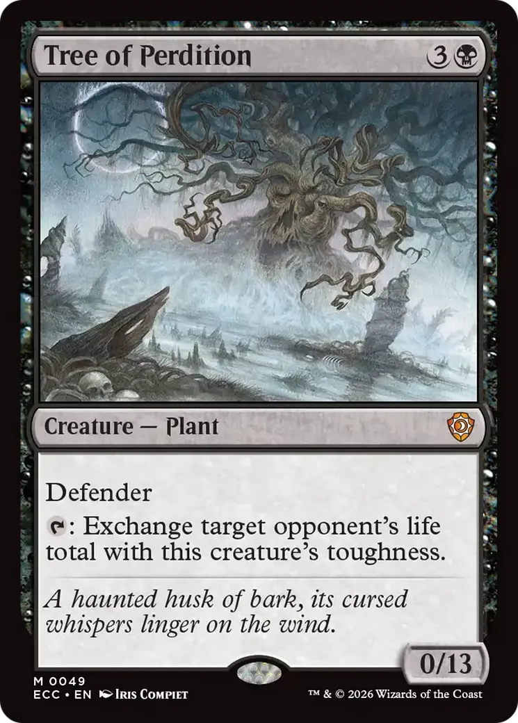 Tree of Perdition — Lorwyn Eclipsed Commander — Magic: The Gathering