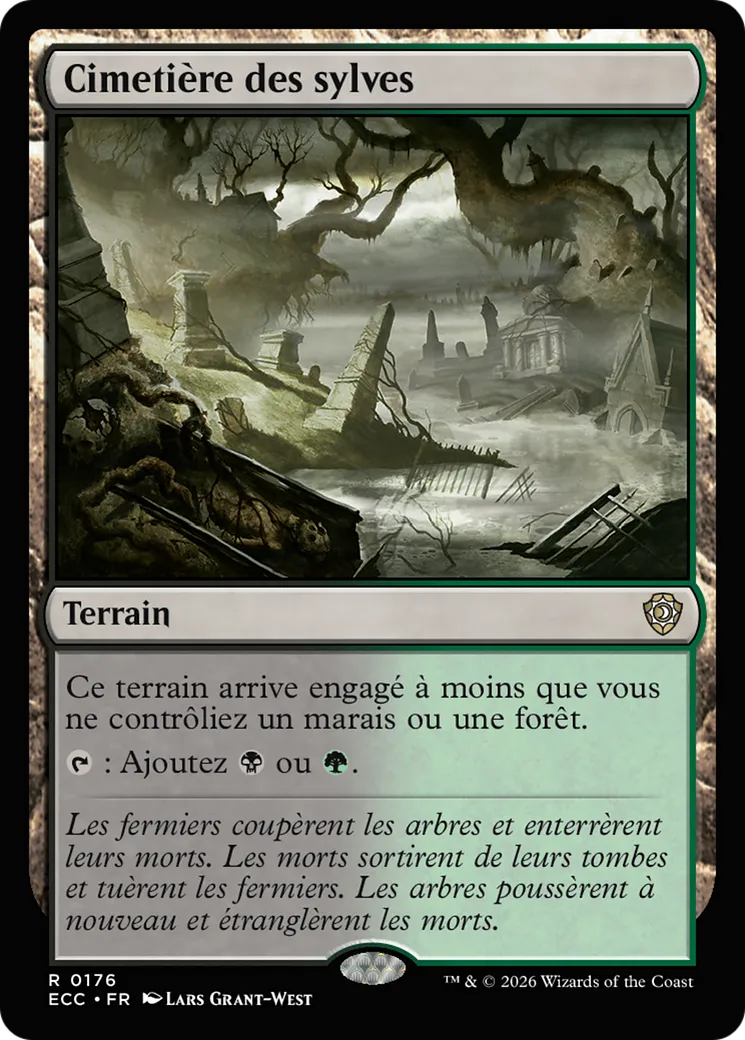 Cimetière des sylves — Lorwyn Eclipsed Commander — Magic: The Gathering