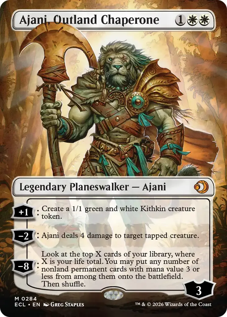 Ajani, Outland Chaperone — Lorwyn Eclipsed — Magic: The Gathering