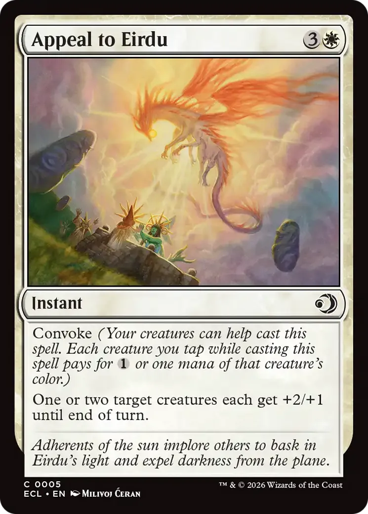 Appeal to Eirdu — Lorwyn Eclipsed — Magic: The Gathering