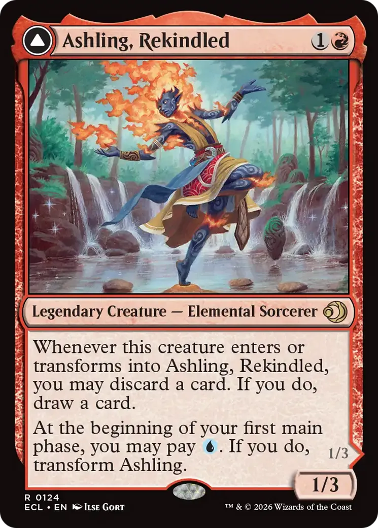 Ashling, Rekindled // Ashling, Rimebound — Lorwyn Eclipsed — Magic: The Gathering