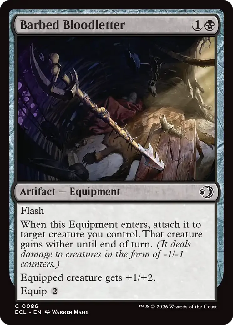Gravesang barbelé — Lorwyn Eclipsed — Magic: The Gathering