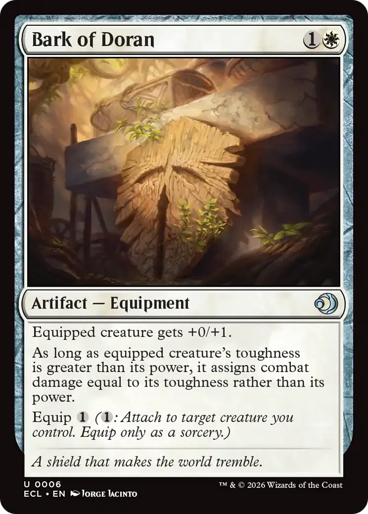 Bark of Doran — Lorwyn Eclipsed — Magic: The Gathering