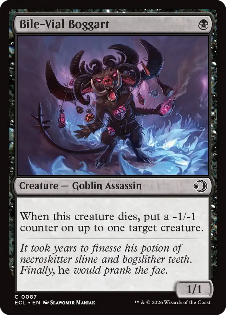 Bile-Vial Boggart — Lorwyn Eclipsed — Magic: The Gathering
