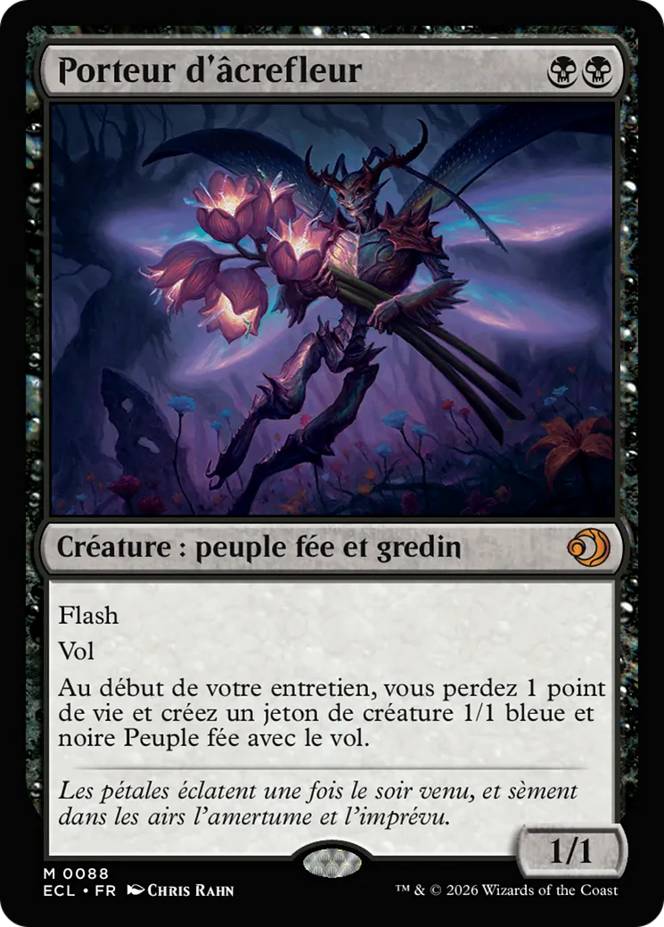 Porteur d'âcrefleur — Lorwyn Eclipsed — Magic: The Gathering