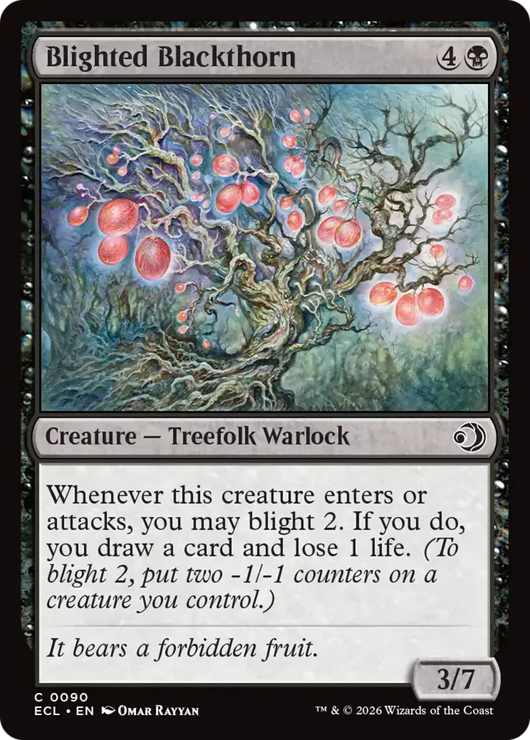 Prunellier gangréné — Lorwyn Eclipsed — Magic: The Gathering