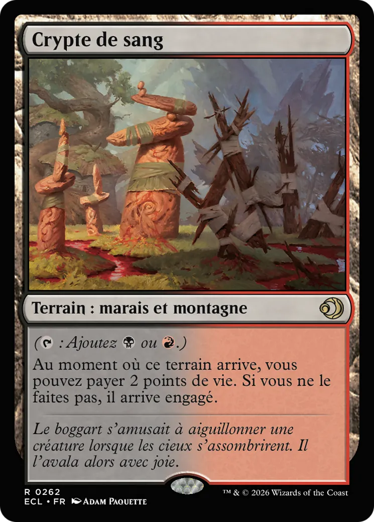Crypte de sang — Lorwyn Eclipsed — Magic: The Gathering