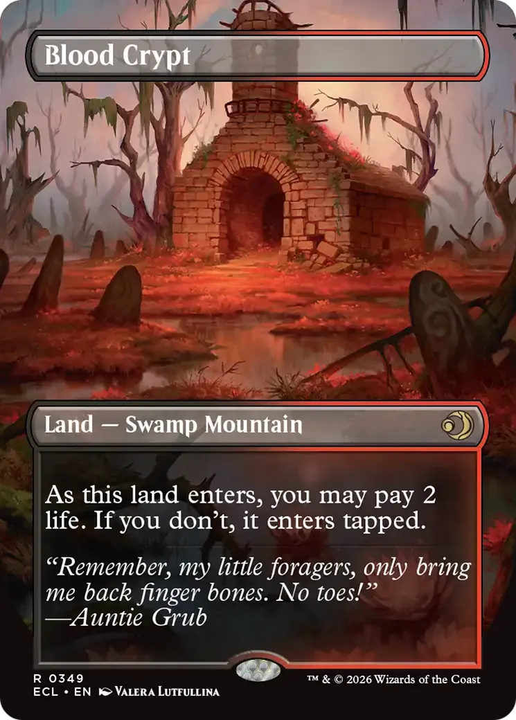 Blood Crypt — Lorwyn Eclipsed — Magic: The Gathering