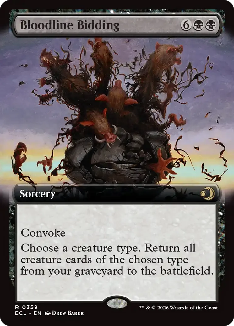 Ordre de la lignée — Lorwyn Eclipsed — Magic: The Gathering