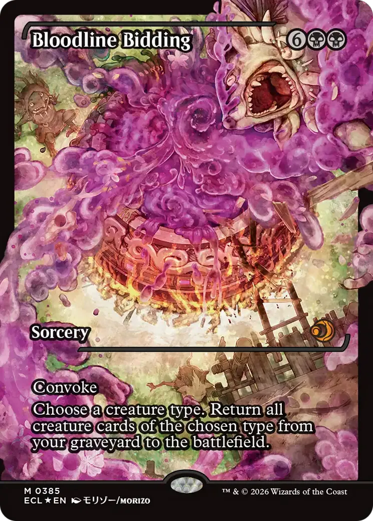Bloodline Bidding — Lorwyn Eclipsed — Magic: The Gathering