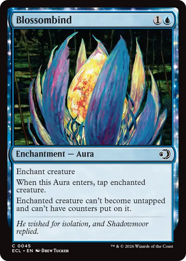 Blossombind — Lorwyn Eclipsed — Magic: The Gathering