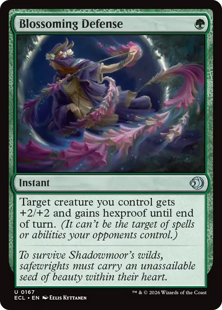 Blossoming Defense — Lorwyn Eclipsed — Magic: The Gathering