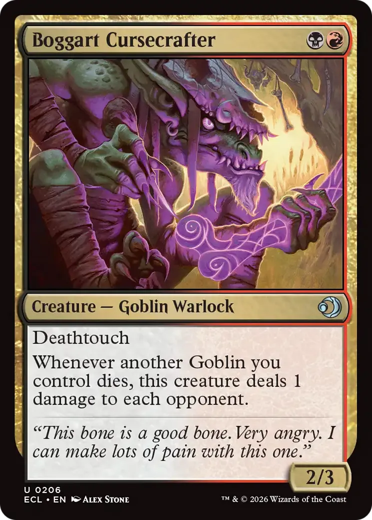Boggart Cursecrafter — Lorwyn Eclipsed — Magic: The Gathering