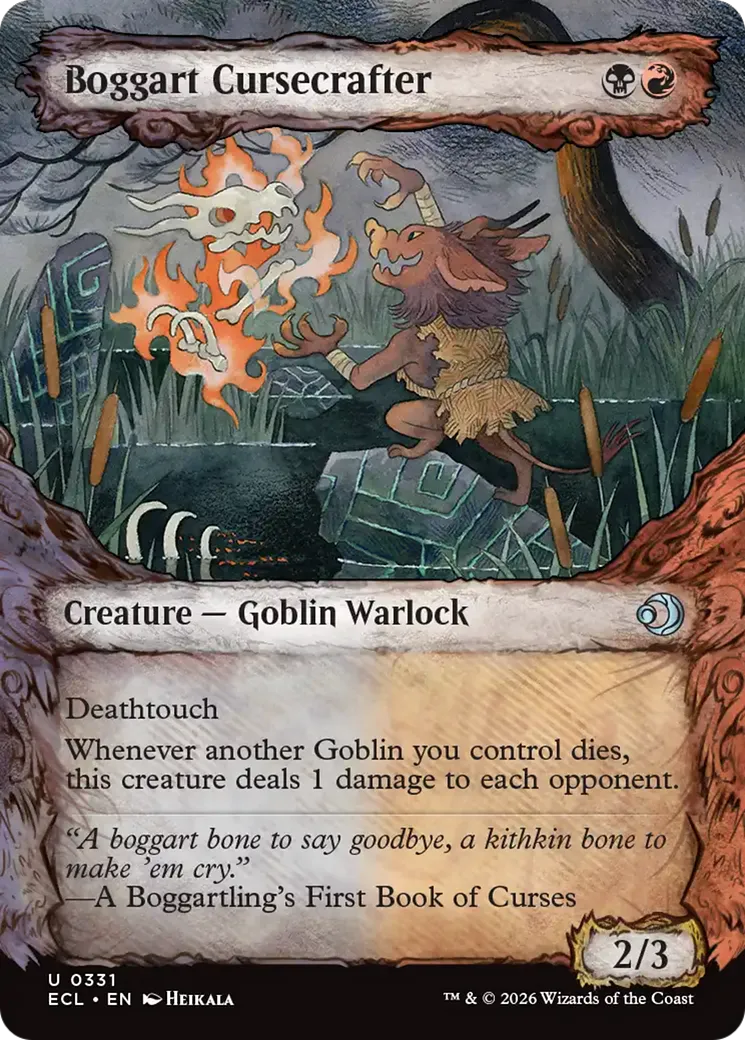 Boggart Cursecrafter — Lorwyn Eclipsed — Magic: The Gathering