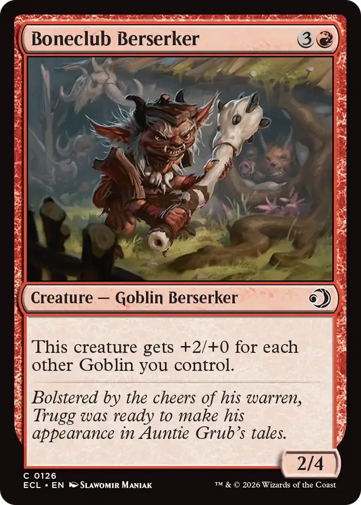 Berserker massos — Lorwyn Eclipsed — Magic: The Gathering