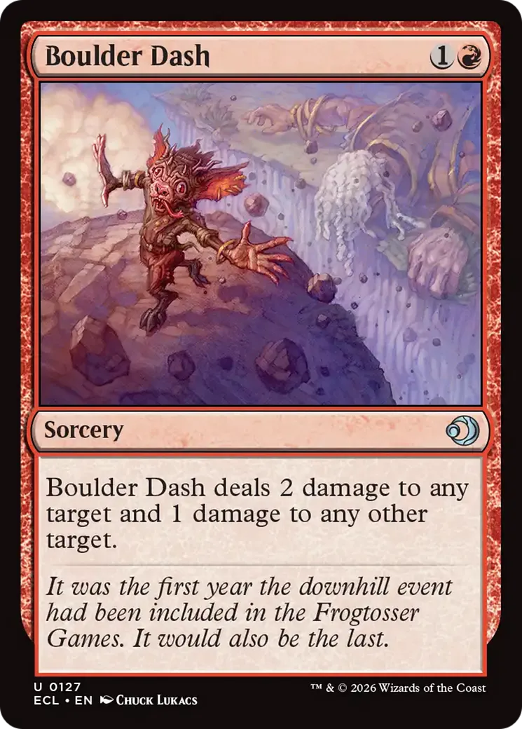 Ruée du rocher — Lorwyn Eclipsed — Magic: The Gathering
