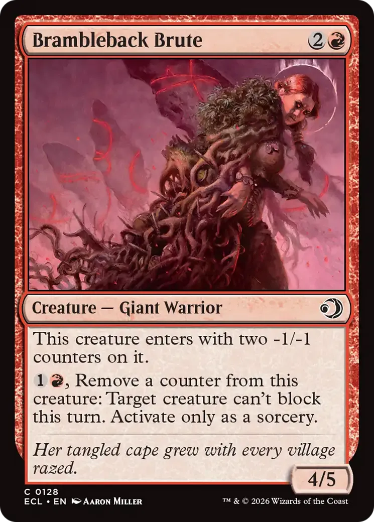 Brute roncéchine — Lorwyn Eclipsed — Magic: The Gathering