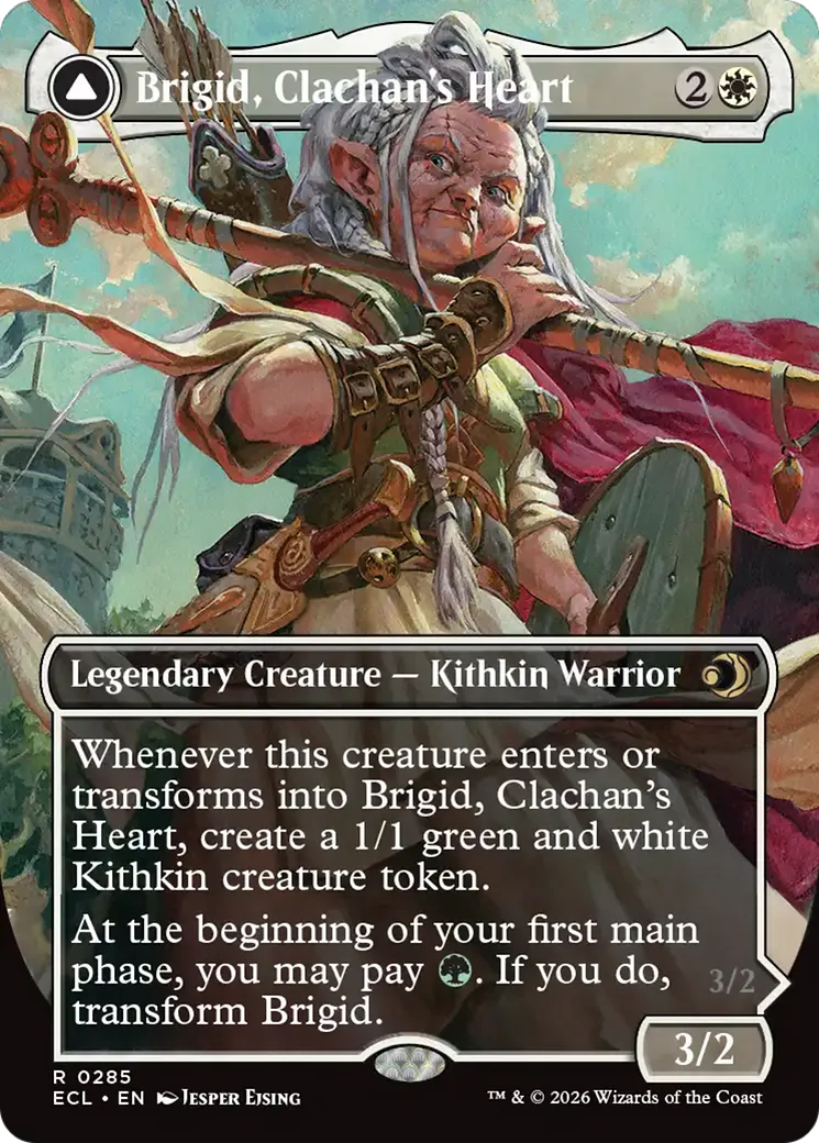Brigid, Clachan's Heart // Brigid, Doun's Mind — Lorwyn Eclipsed — Magic: The Gathering