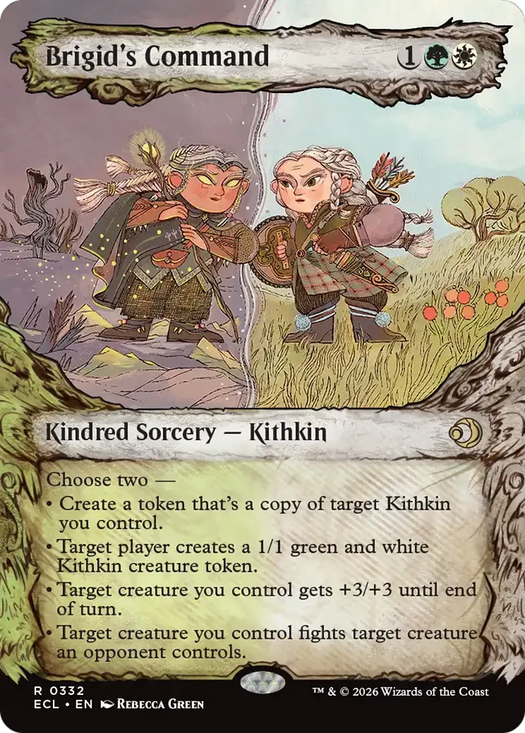 Commandement de Brigid — Lorwyn Eclipsed — Magic: The Gathering