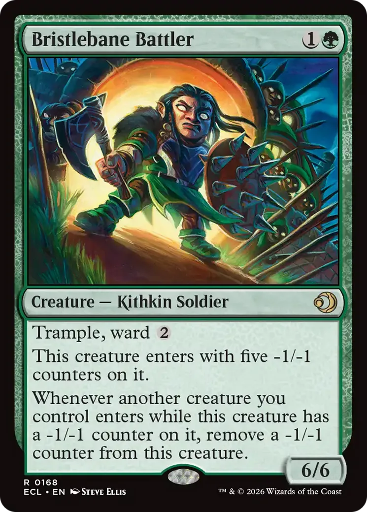 Batailleur fléaudépine — Lorwyn Eclipsed — Magic: The Gathering