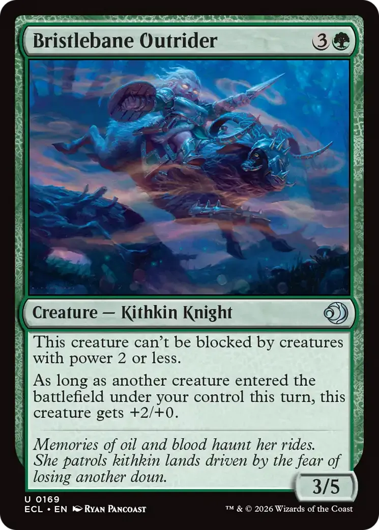 Bristlebane Outrider — Lorwyn Eclipsed — Magic: The Gathering