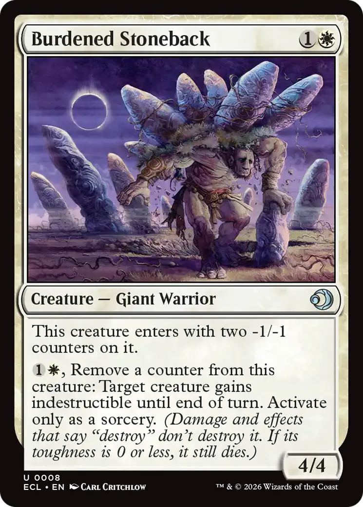 Dodepierre chargé — Lorwyn Eclipsed — Magic: The Gathering
