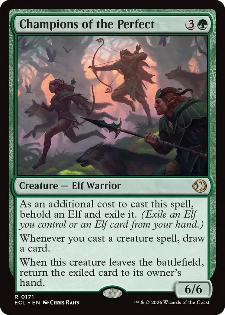 Champions of the Perfect — Lorwyn Eclipsed — Magic: The Gathering