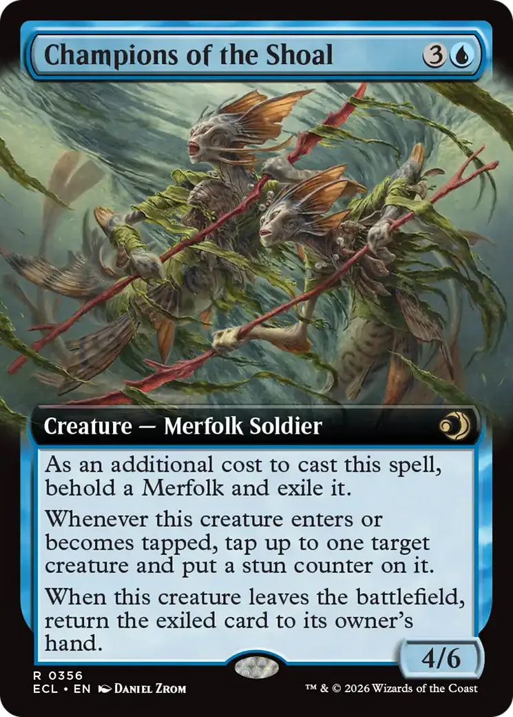 Champions of the Shoal — Lorwyn Eclipsed — Magic: The Gathering