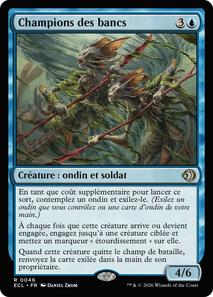 Champions des bancs — Lorwyn Eclipsed — Magic: The Gathering