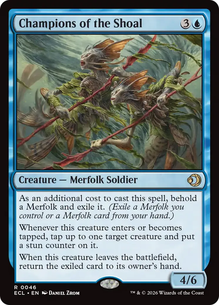 Champions des bancs — Lorwyn Eclipsed — Magic: The Gathering