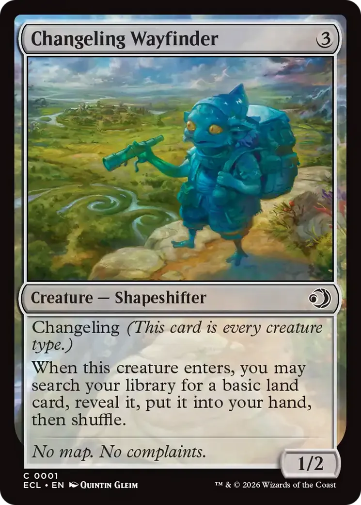Guidevoie changelin — Lorwyn Eclipsed — Magic: The Gathering