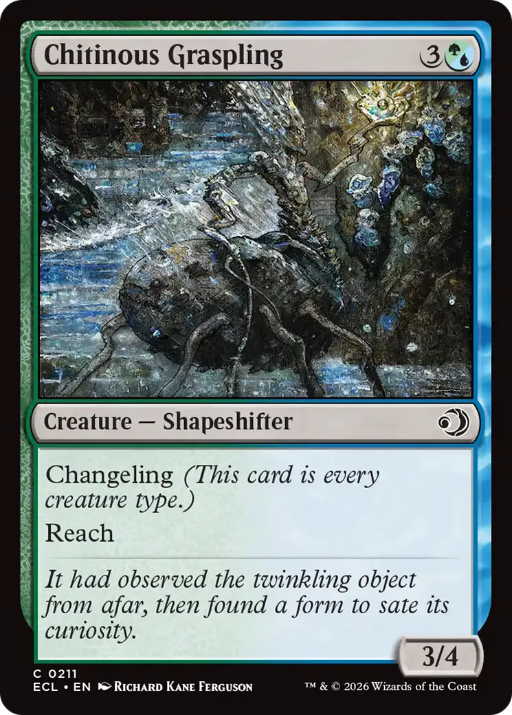 Grippelin chitineux — Lorwyn Eclipsed — Magic: The Gathering