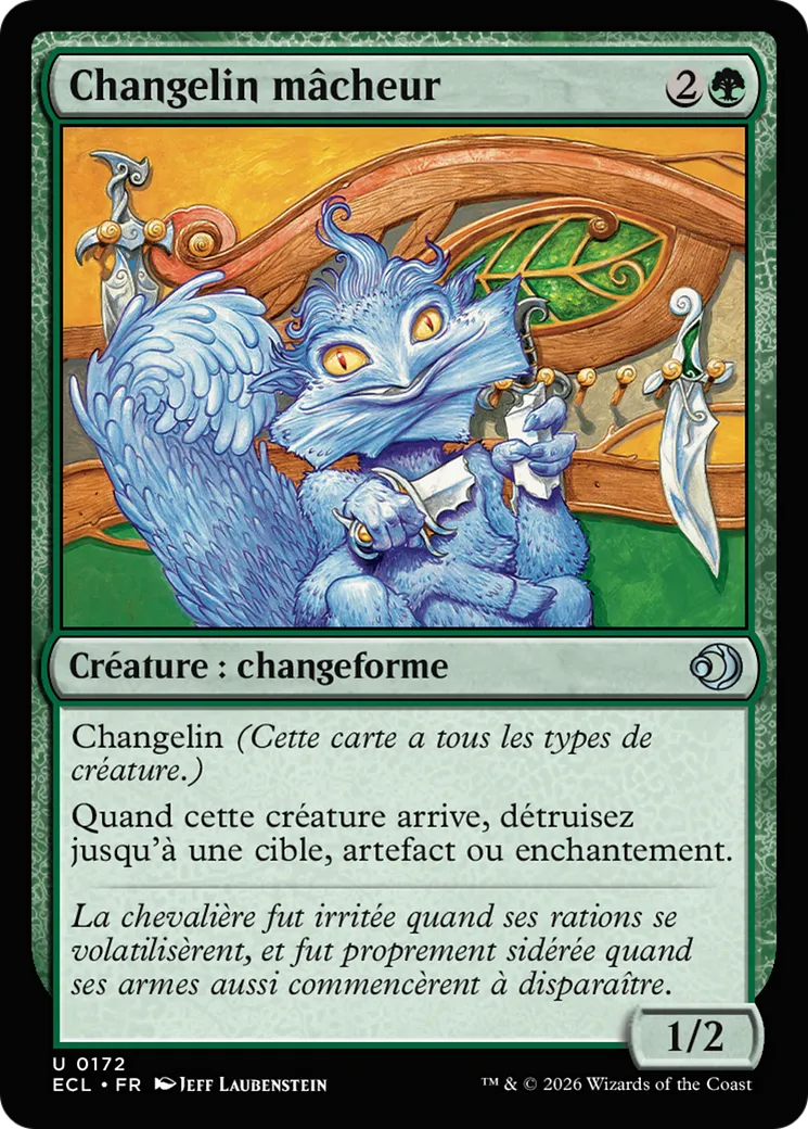 Changelin mâcheur — Lorwyn Eclipsed — Magic: The Gathering