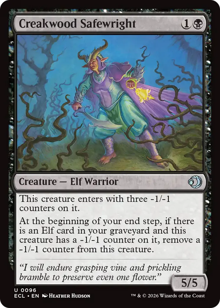 Creakwood Safewright — Lorwyn Eclipsed — Magic: The Gathering