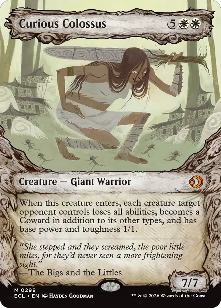 Curious Colossus — Lorwyn Eclipsed — Magic: The Gathering