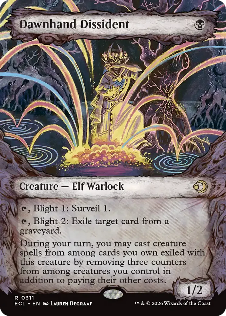 Dawnhand Dissident — Lorwyn Eclipsed — Magic: The Gathering