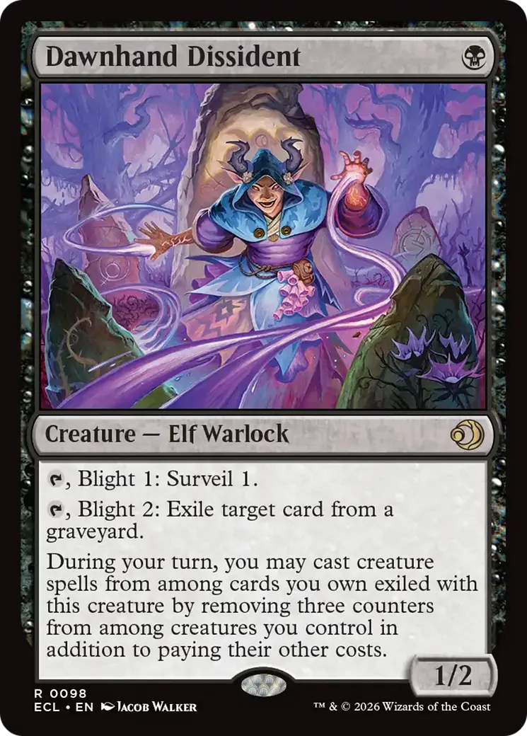 Dissident solarianeur — Lorwyn Eclipsed — Magic: The Gathering