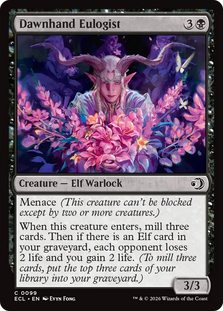 Eulogiste solarianeur — Lorwyn Eclipsed — Magic: The Gathering
