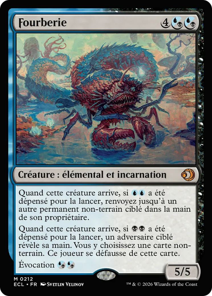 Fourberie — Lorwyn Eclipsed — Magic: The Gathering