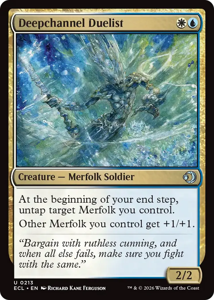 Duelliste plongechenal — Lorwyn Eclipsed — Magic: The Gathering