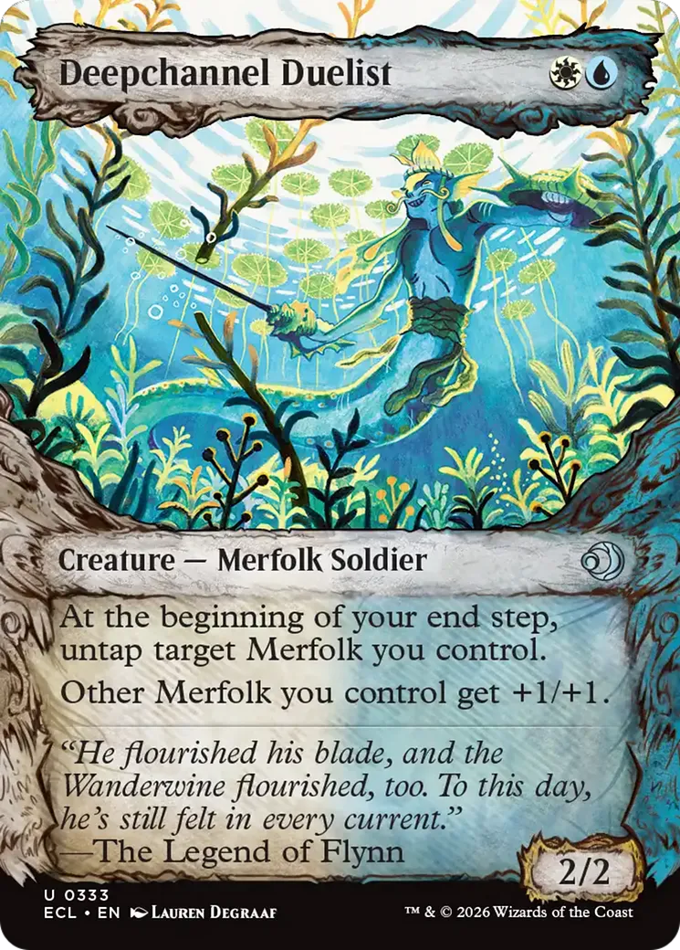 Duelliste plongechenal from Lorwyn Eclipsed - Magic: The Gathering