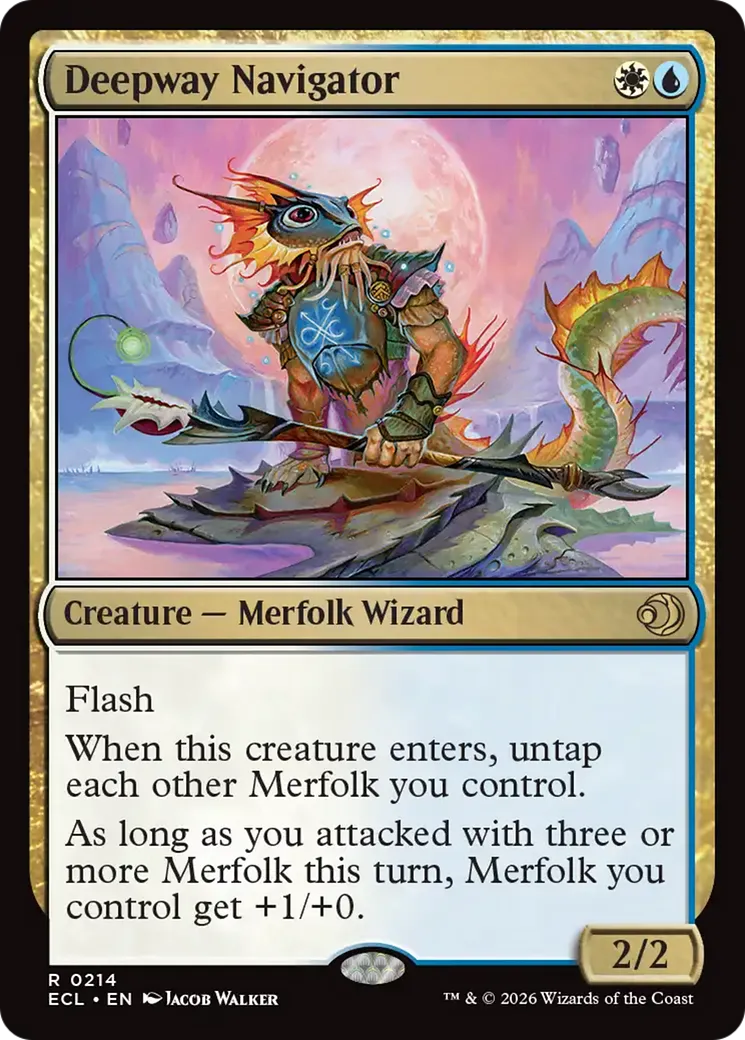 Deepway Navigator — Lorwyn Eclipsed — Magic: The Gathering