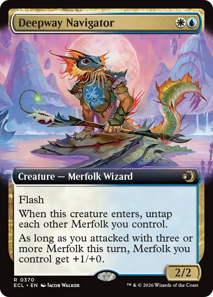 Deepway Navigator — Lorwyn Eclipsed — Magic: The Gathering