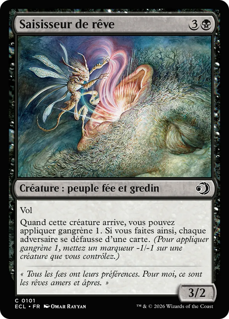 Saisisseur de rêve — Lorwyn Eclipsed — Magic: The Gathering