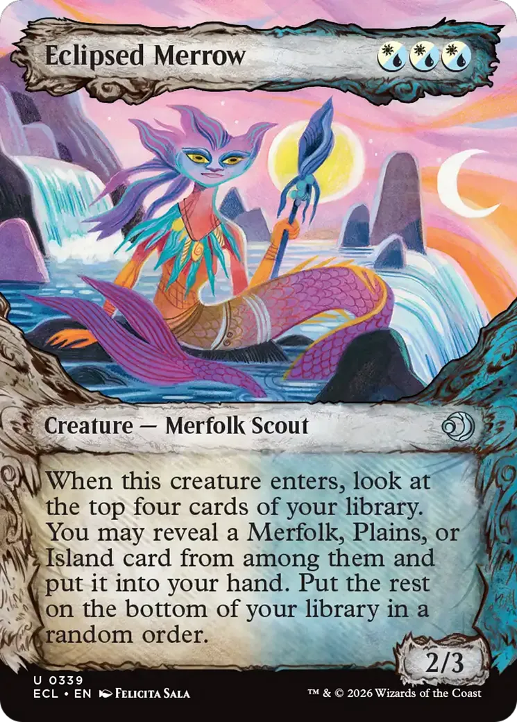 Eclipsed Merrow — Lorwyn Eclipsed — Magic: The Gathering