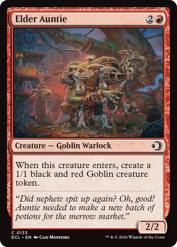Elder Auntie — Lorwyn Eclipsed — Magic: The Gathering