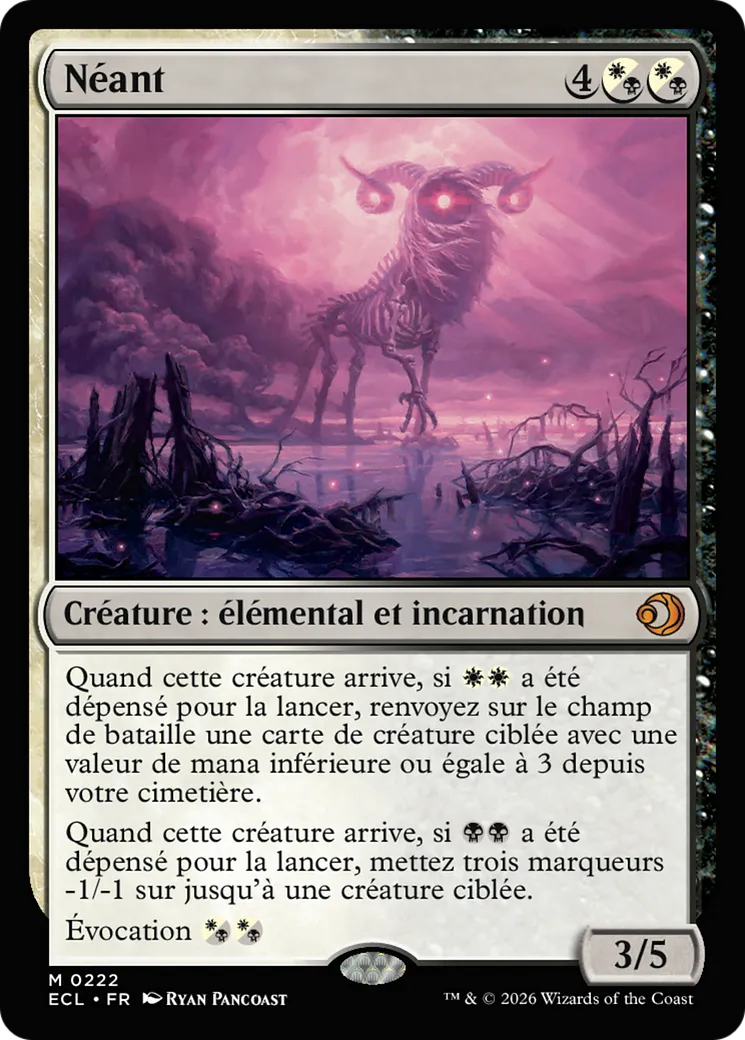 Néant from Lorwyn Eclipsed - Magic: The Gathering